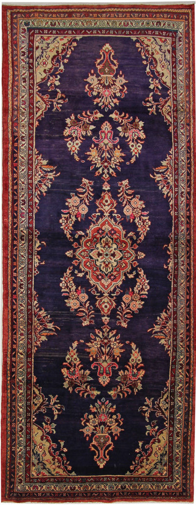 Runner Perser Rug - Nomadic - 313 x 127 cm - dark blue