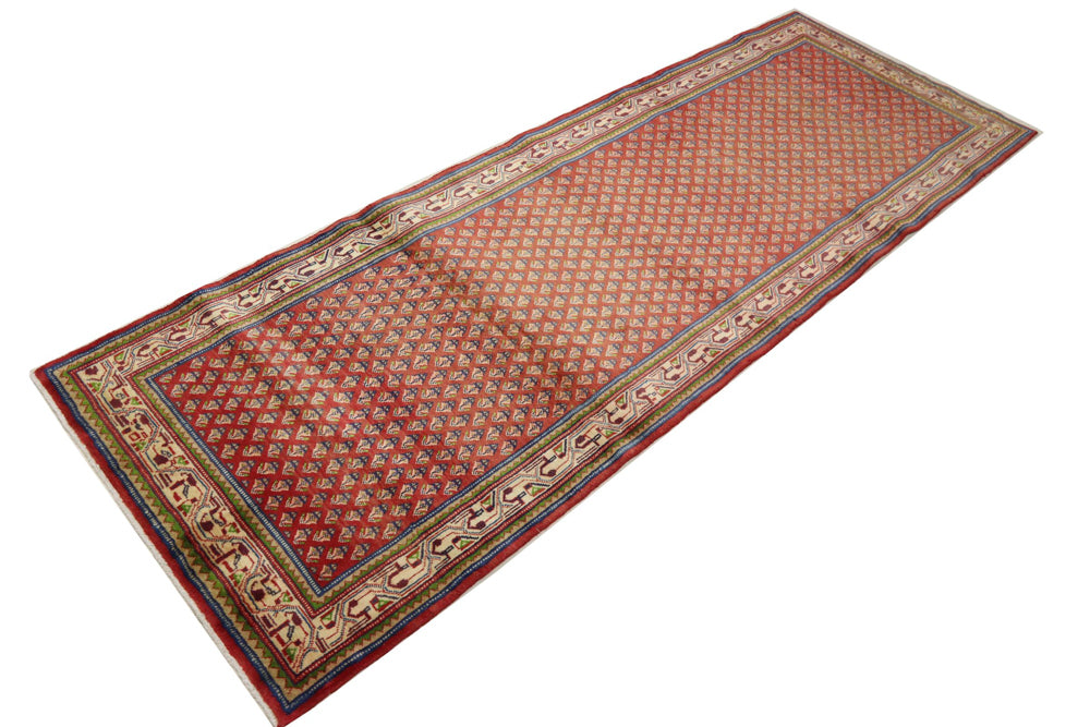 Runner Perser Rug - Mir - 300 x 105 cm - rust