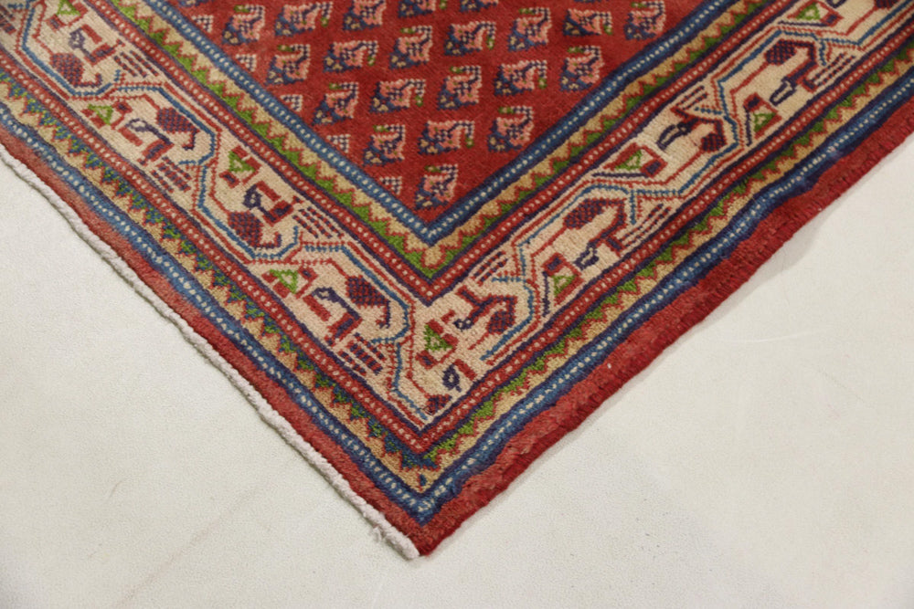 Runner Perser Rug - Mir - 300 x 105 cm - rust