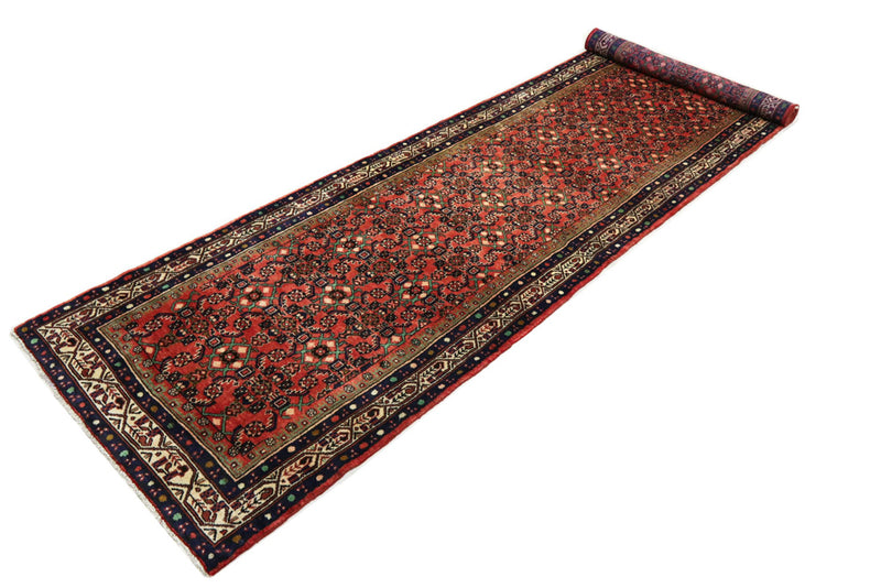 Runner Perser Rug - Mir - 397 x 109 cm - red