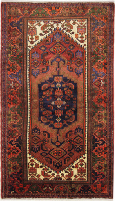 Perser Rug - Nomadic - 220 x 127 cm - rust