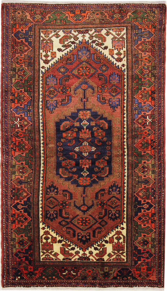 Perser Rug - Nomadic - 220 x 127 cm - rust