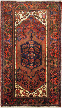 Perser Rug - Nomadic - 220 x 127 cm - rust