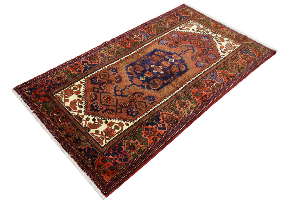 Perser Rug - Nomadic - 220 x 127 cm - rust