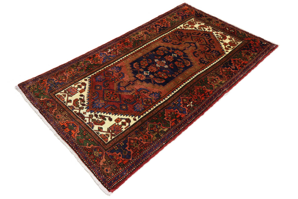 Perser Rug - Nomadic - 220 x 127 cm - rust