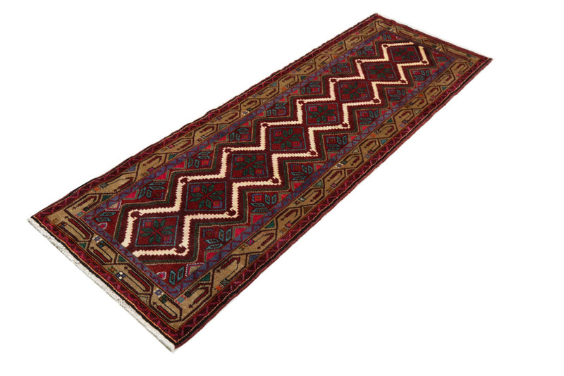 Runner Perser Rug - Nomadic - 260 x 87 cm - rust