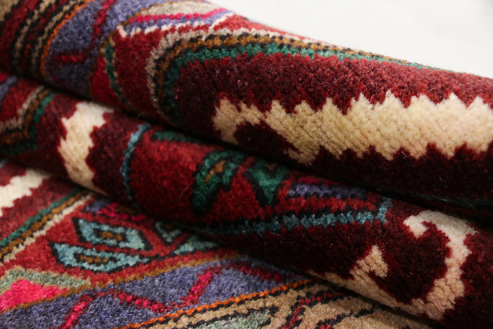 Runner Perser Rug - Nomadic - 260 x 87 cm - rust