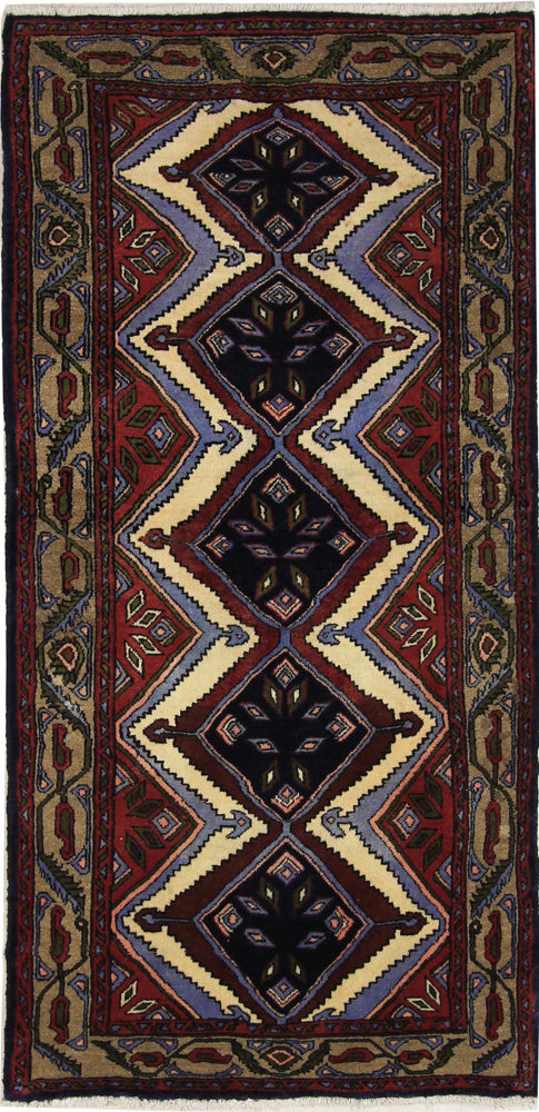 Perser Rug - Nomadic - 170 x 85 cm - multicolored