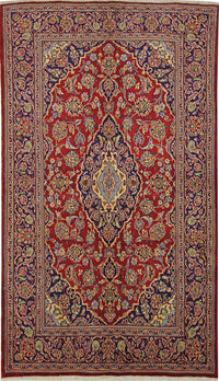 Perser Rug - Keshan - 230 x 133 cm - red