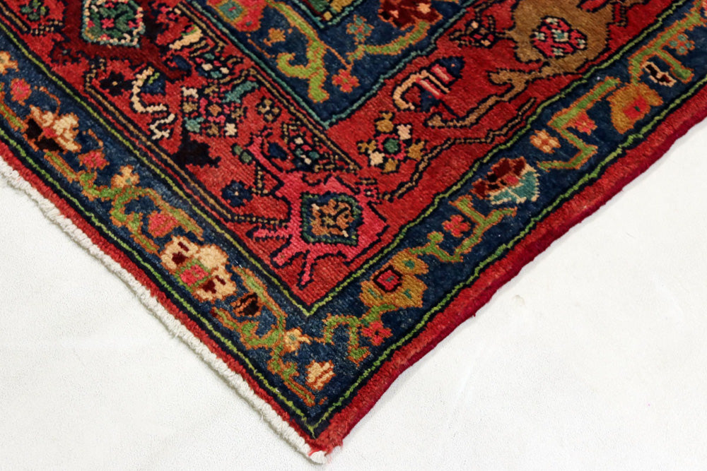 Perser Rug - Nomadic - 308 x 152 cm - red