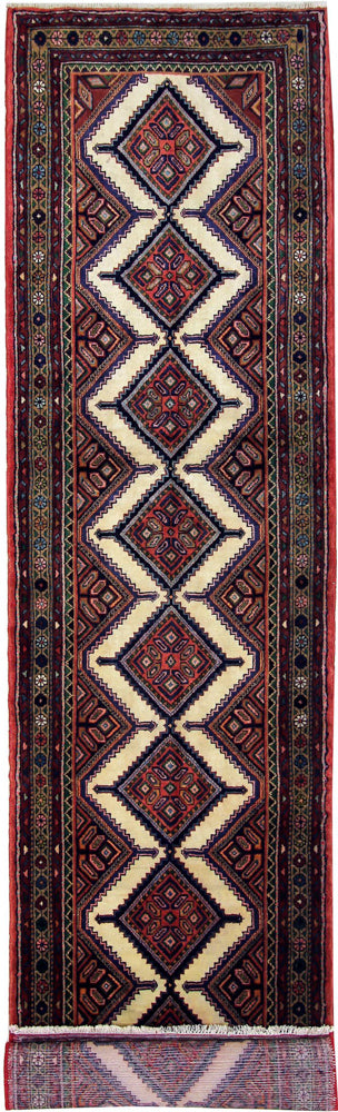Runner Perser Rug - Nomadic - 350 x 87 cm - dark beige