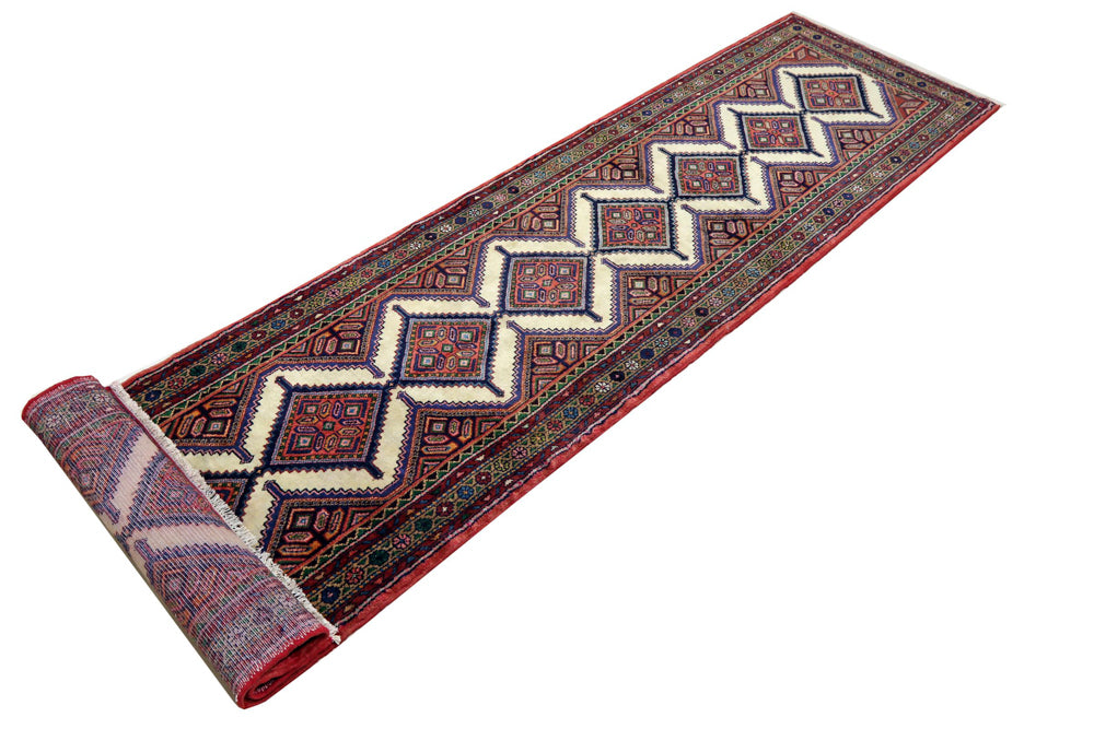 Runner Perser Rug - Nomadic - 350 x 87 cm - dark beige