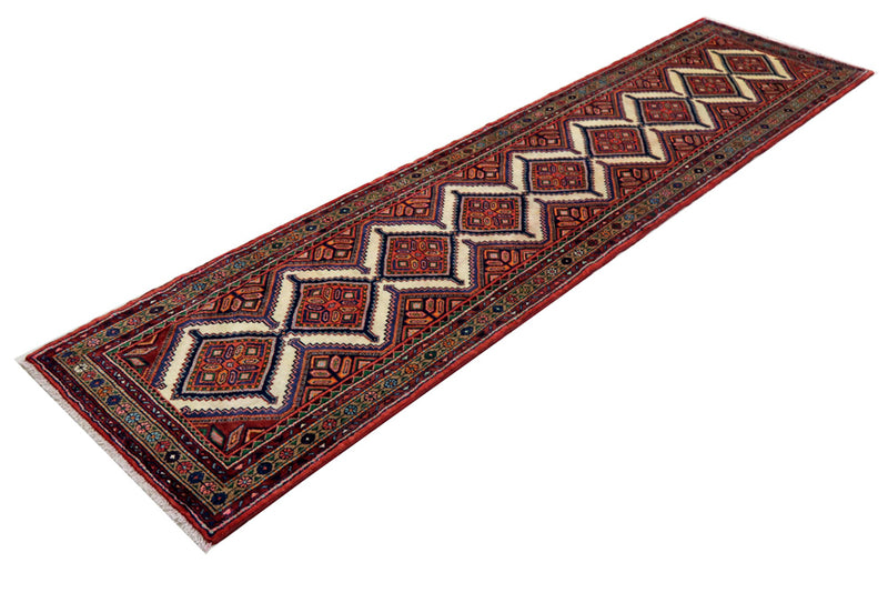 Runner Perser Rug - Nomadic - 348 x 87 cm - dark beige