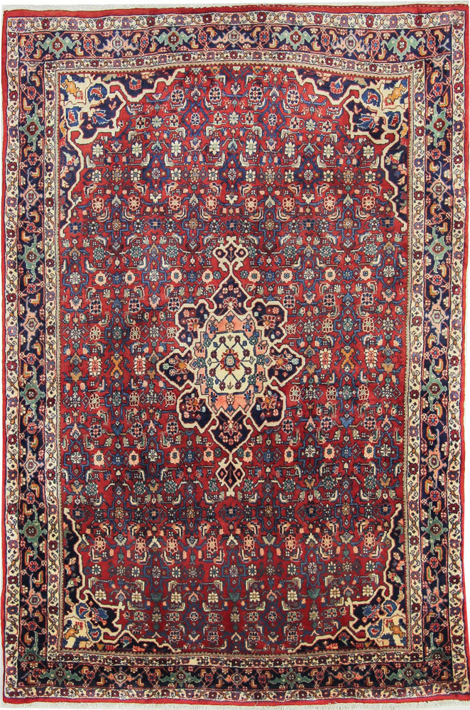 Perser Rug - Nomadic - 205 x 136 cm - rust
