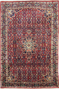 Perser Rug - Nomadic - 205 x 136 cm - rust