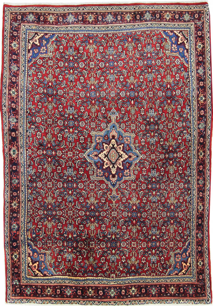 Perser Rug - Nomadic - 222 x 135 cm - rust