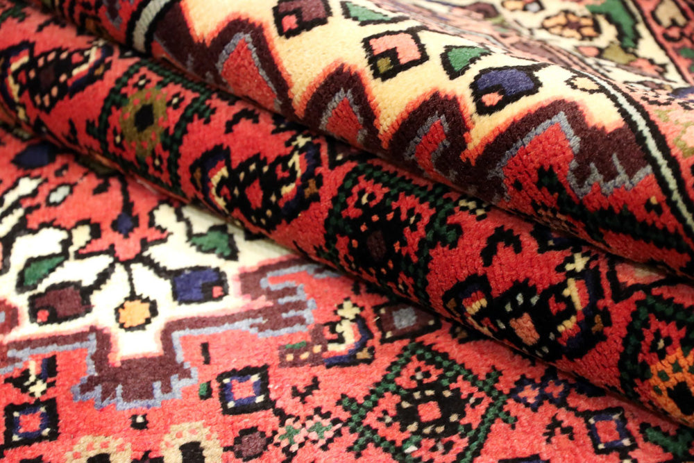 Perser Rug - Nomadic - 205 x 145 cm - red