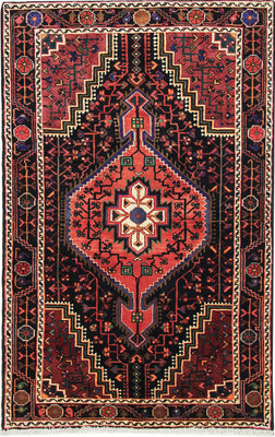 Perser Rug - Nomadic - 200 x 128 cm - dark red