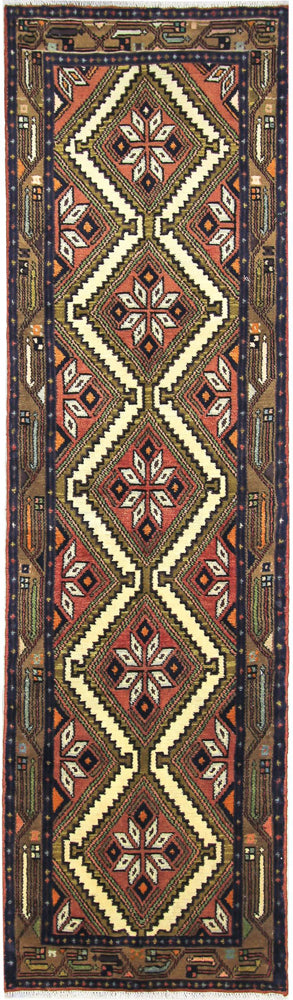 Runner Perser Rug - Nomadic - 288 x 77 cm - dark beige