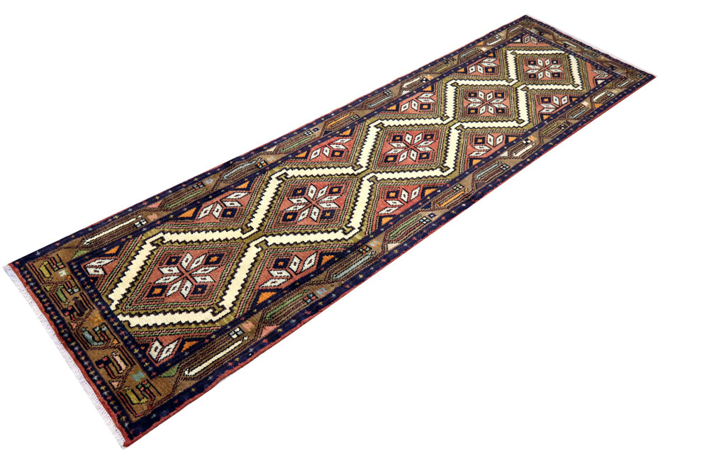 Runner Perser Rug - Nomadic - 288 x 77 cm - dark beige