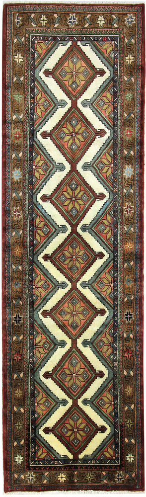 Runner Perser Rug - Nomadic - 286 x 83 cm - dark beige