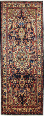 Runner Perser Rug - Nomadic - 297 x 110 cm - dark beige