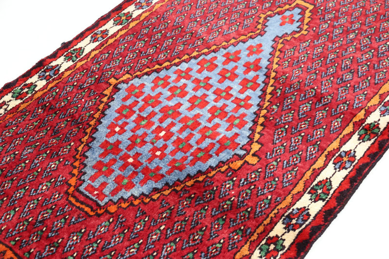 Runner Perser Rug - Nomadic - 200 x 105 cm - red