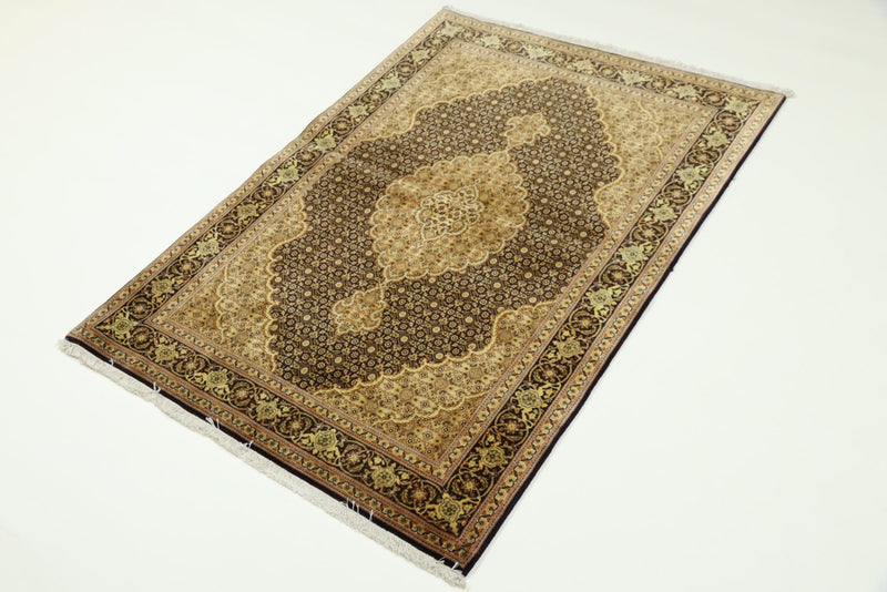 Perser Rug - Tabriz - Royal - 148 x 101 cm - dark beige