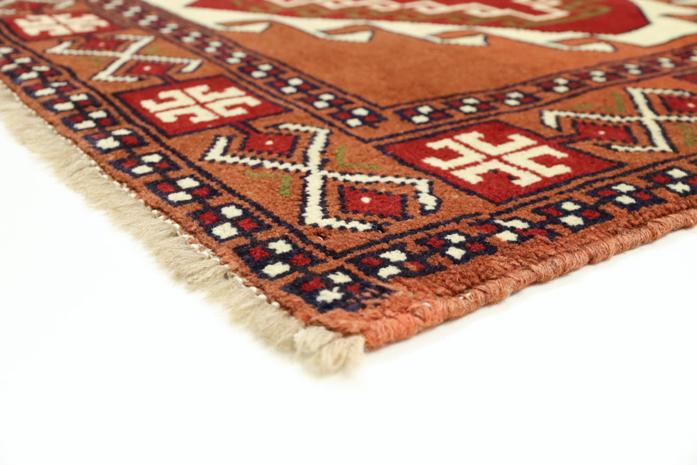 Perser Rug - Nomadic - 150 x 105 cm - terracotta