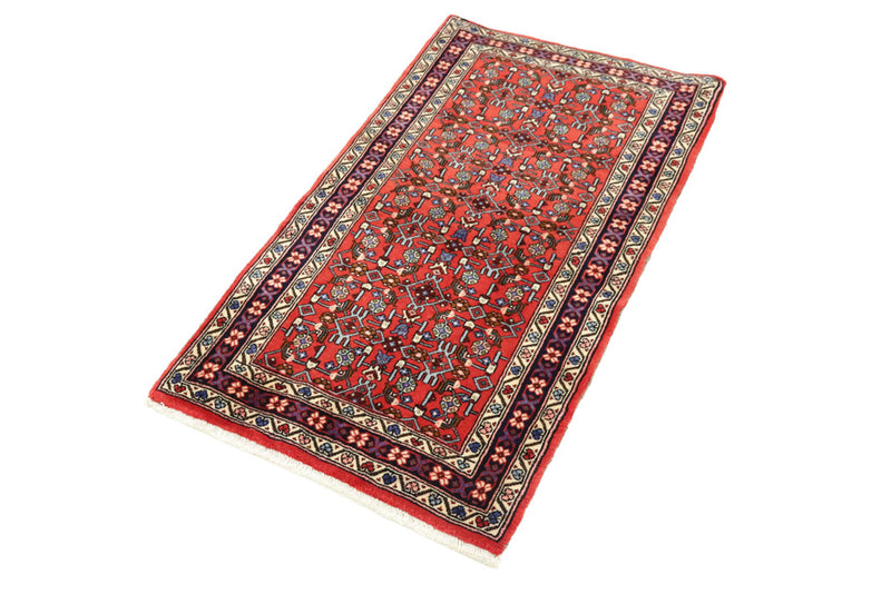 Perser Rug - Nomadic - 127 x 76 cm - red