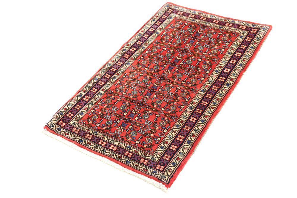 Perser Rug - Nomadic - 127 x 76 cm - red
