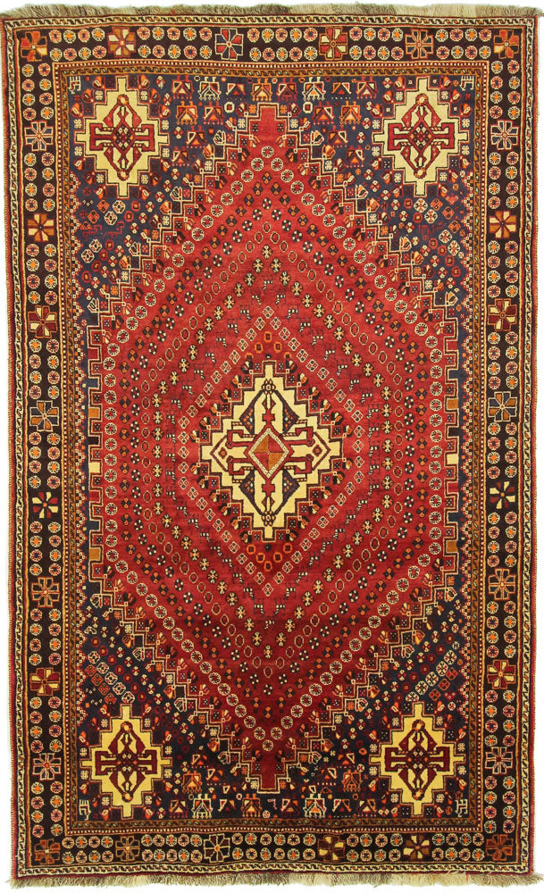Perser Rug - Nomadic - 256 x 156 cm - red