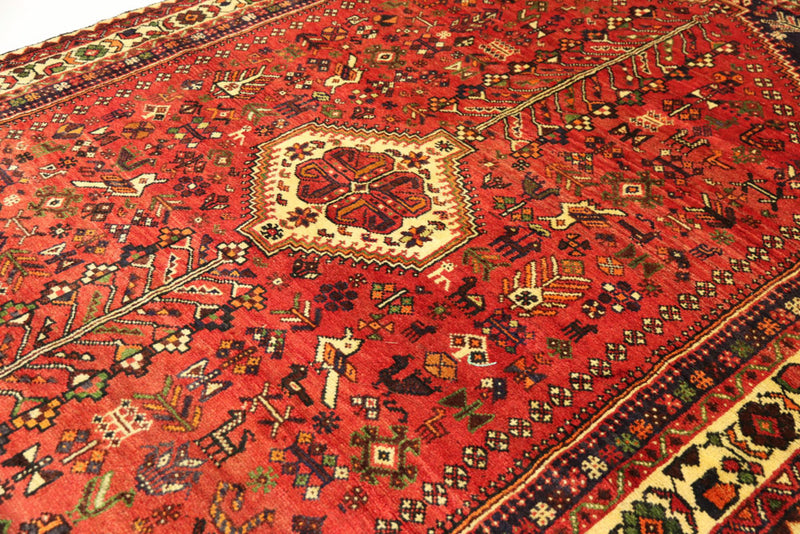 Perser Rug - Nomadic - 308 x 212 cm - red