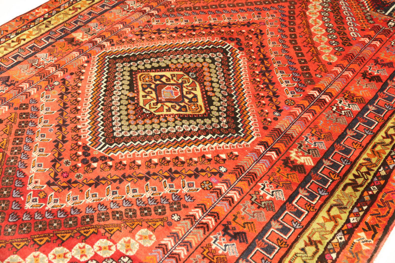 Perser Rug - Nomadic - 287 x 170 cm - red