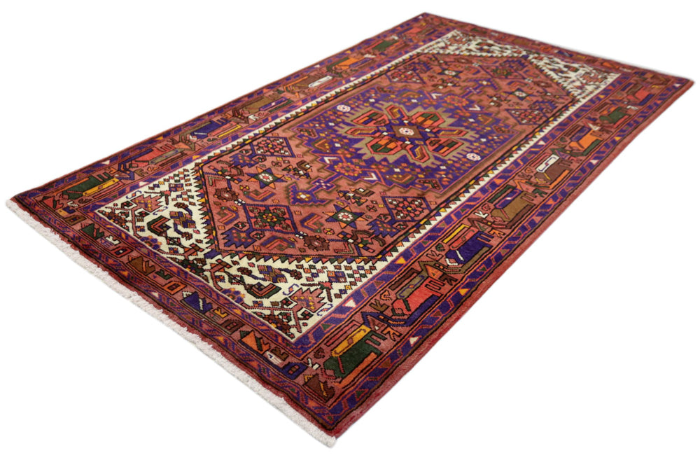 Perser Rug - Nomadic - 215 x 130 cm - rust