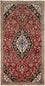 Perser Rug - Keshan - 260 x 136 cm - red