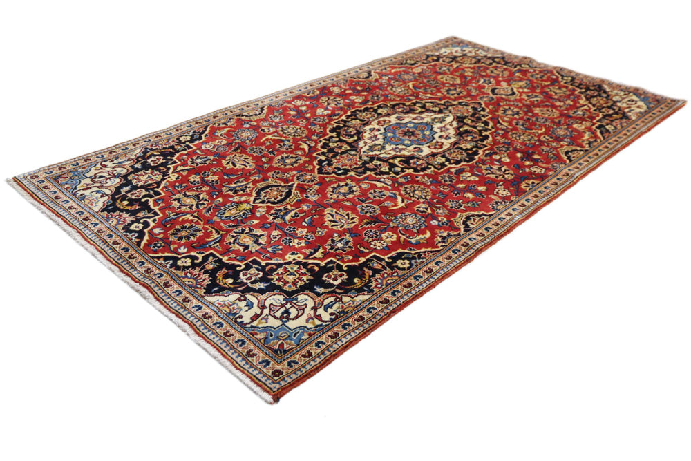 Perser Rug - Keshan - 260 x 136 cm - red