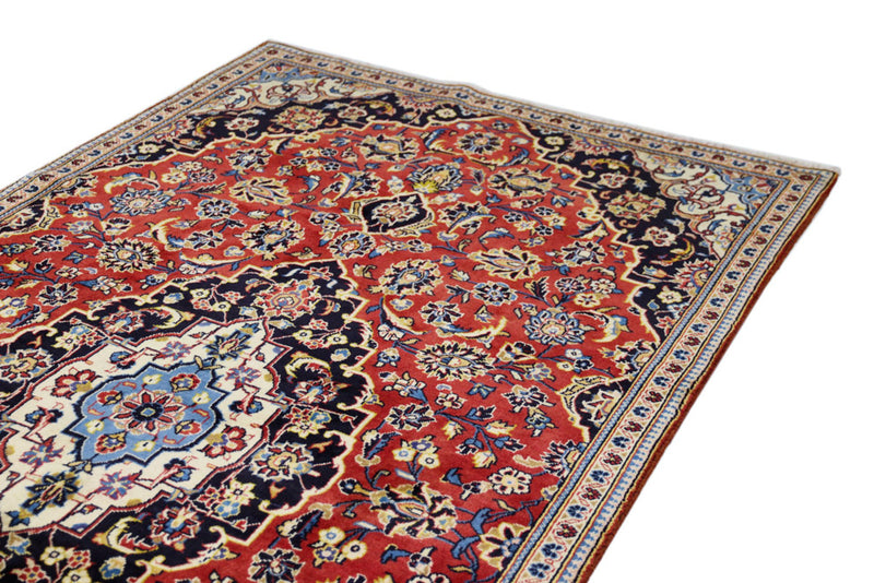 Perser Rug - Keshan - 260 x 136 cm - red