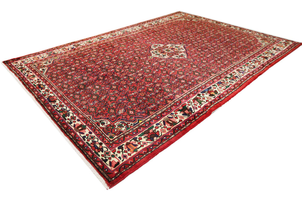 Perser Rug - Nomadic - 312 x 212 cm - red