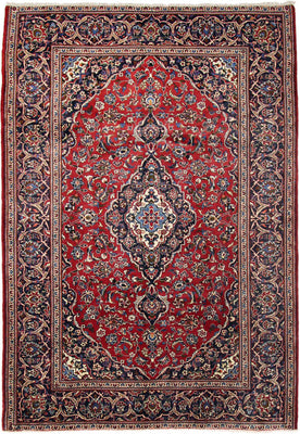 Perser Rug - Keshan - 300 x 200 cm - red