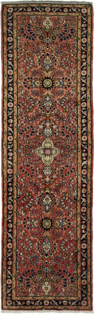 Runner Perser Rug - Nomadic - 277 x 80 cm - rust