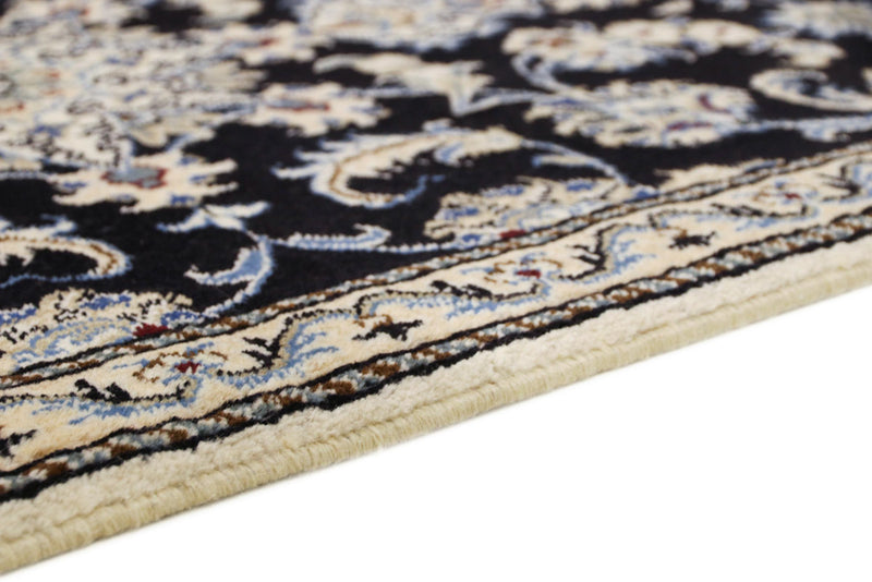 Runner Perser Rug - Nain - 197 x 72 cm - dark blue