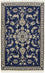 Perser Rug - Nain - 140 x 90 cm - dark blue