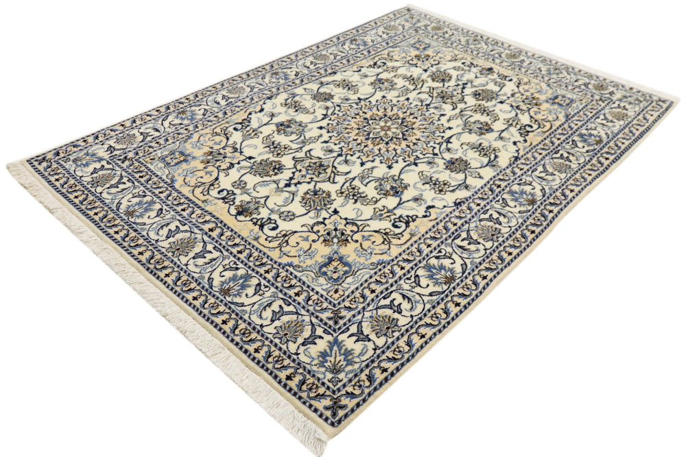 Perser Rug - Nain - 203 x 144 cm - cream