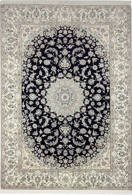 Perser Rug - Nain - 345 x 246 cm - dark blue