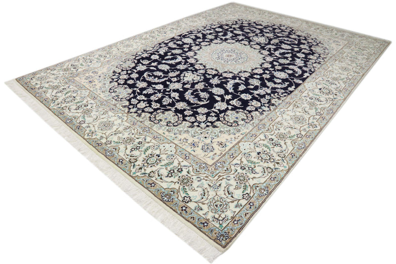 Perser Rug - Nain - 345 x 246 cm - dark blue