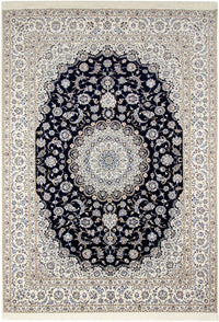 Perser Rug - Nain - Premium - 360 x 250 cm - dark blue