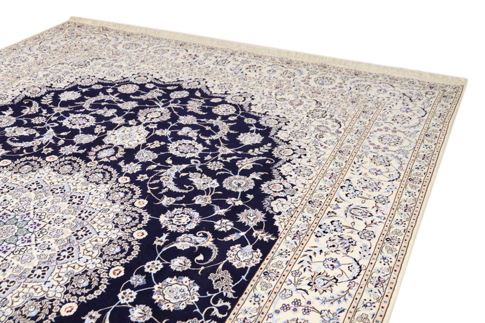 Perser Rug - Nain - Premium - 360 x 250 cm - dark blue