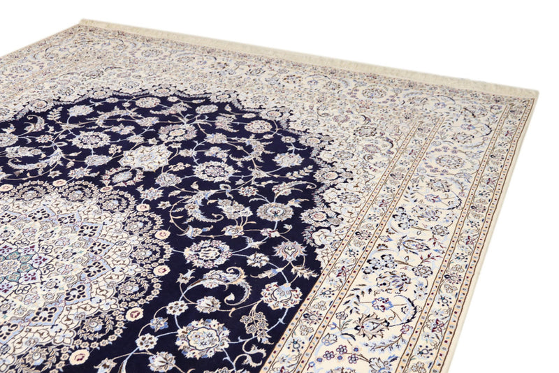 Perser Rug - Nain - Premium - 360 x 250 cm - dark blue