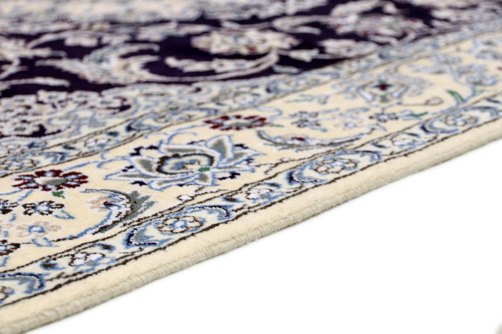 Perser Rug - Nain - 246 x 154 cm - dark blue